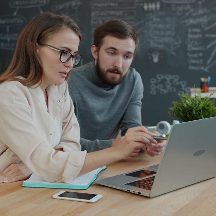 Android app development interface